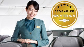 eva air certified as skytrax 5 star airline