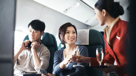 Cathay Pacific Airways Is Certified As A 5-star Airline 