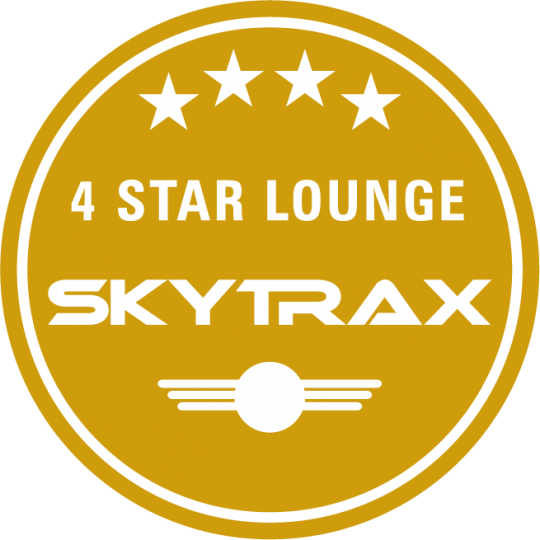 skytrax 4 star lounge logo