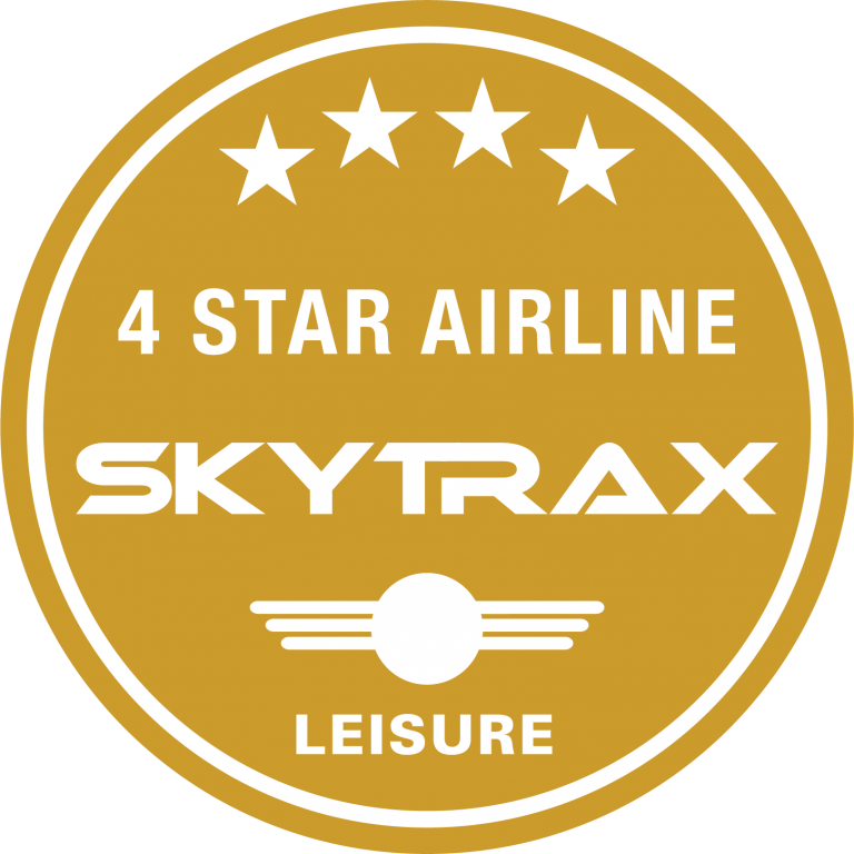 Condor Airlines is certified as a 4Star Leisure Airline Skytrax