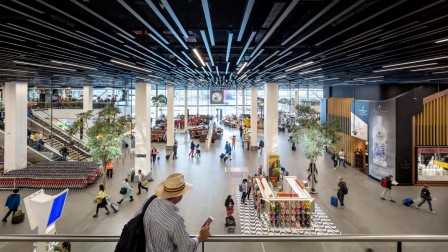 inside amsterdam schipol airport
