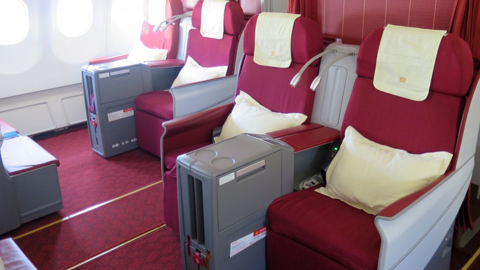 hainan airlines business class seats