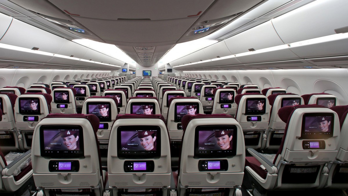 Qatar Airways is certified as a 5Star Airline Skytrax