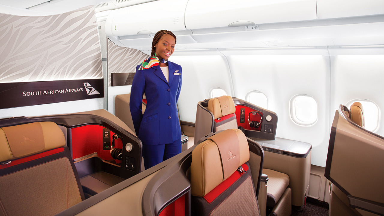 south african airways staff travel