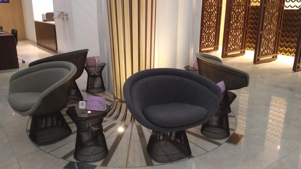 armchairs saudia lounge medina airport