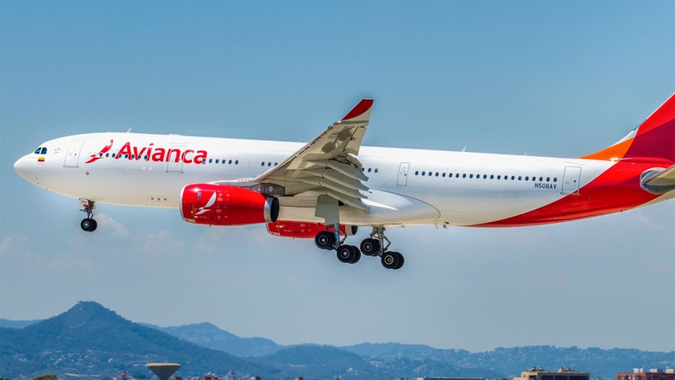 avianca airplane