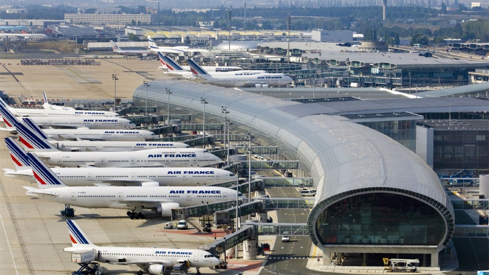 Charles de Gaulle airport in Paris