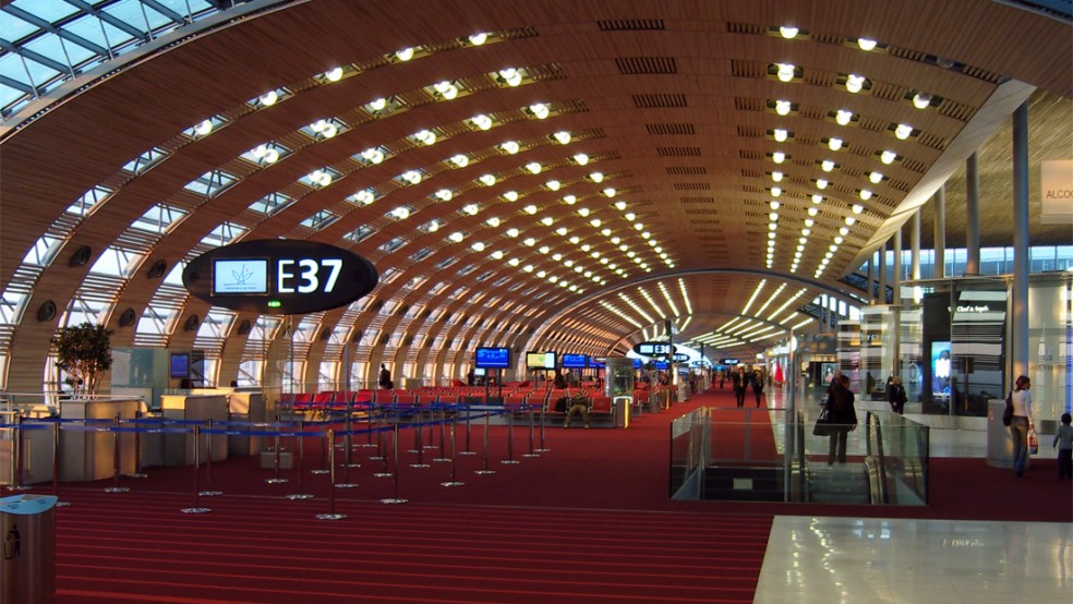 Charles de Gaulle airport in Paris