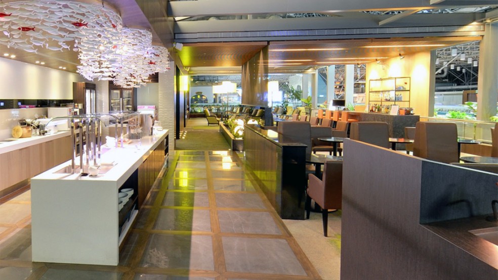 lounge dining eva air lounge taipei airport