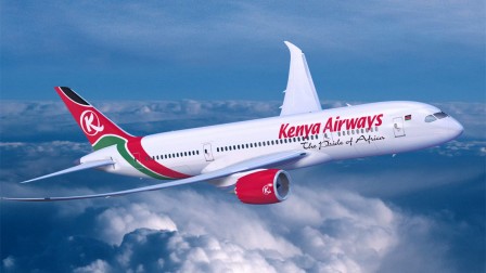 kenya airways aircraft