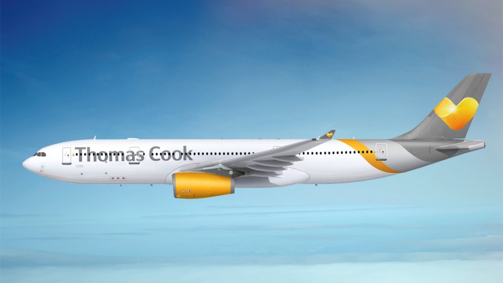 thomas cook airlines airplane