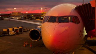 view of aircraft cockpit
