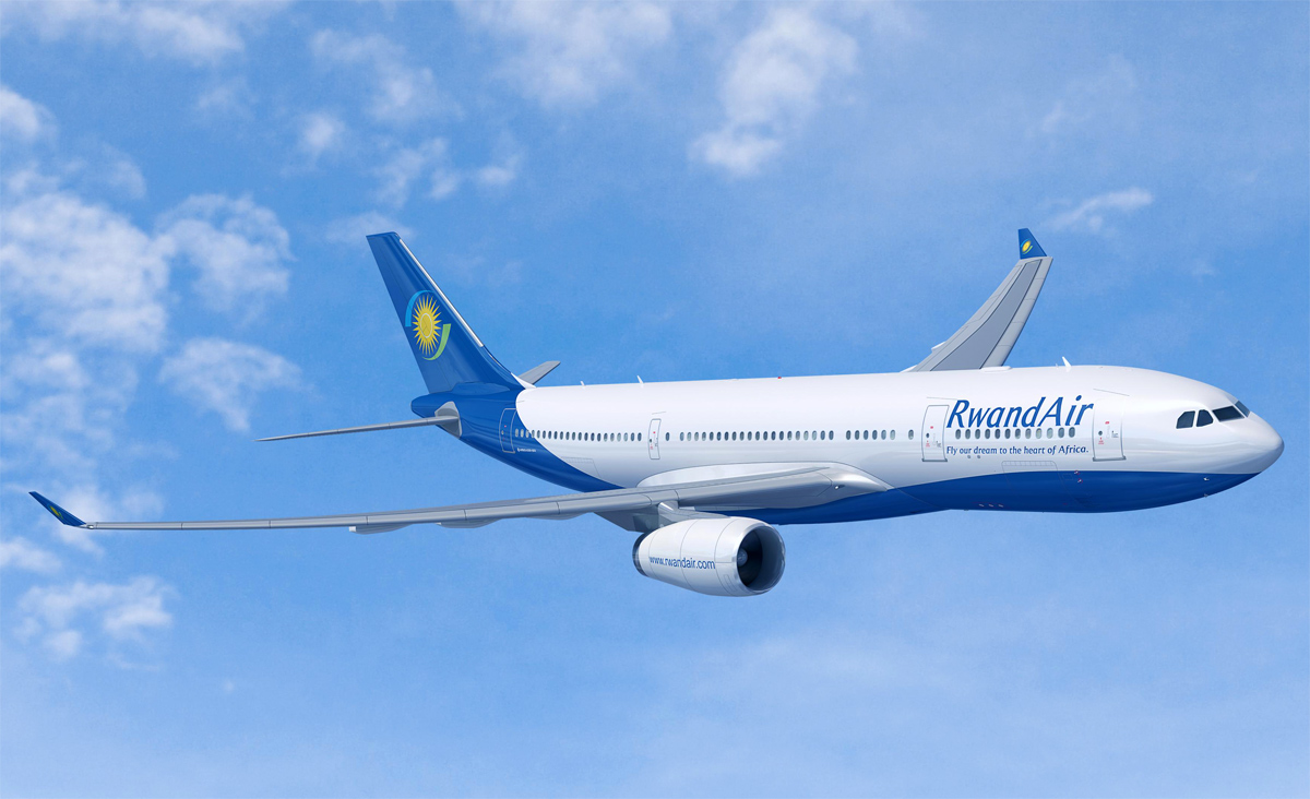 RwandAir is certified as a 3 Star Airline Skytrax