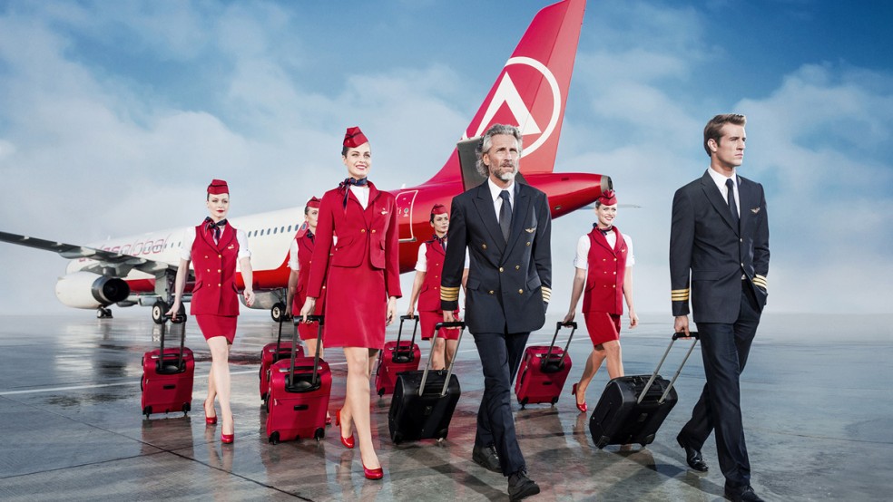 atlasglobal cabin crew and pilots