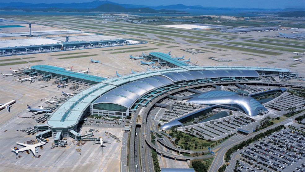 Der internationale Flughafen Seoul Incheon ist ein 5-Sterne-Flughafen | Skytrax