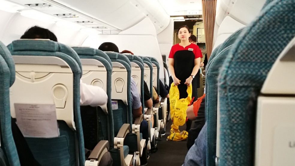 cathay dragon safety demonstration