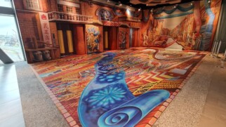 Taiwan Taoyuan international airport artwork