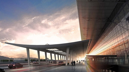 xian xianyang international airport curbside