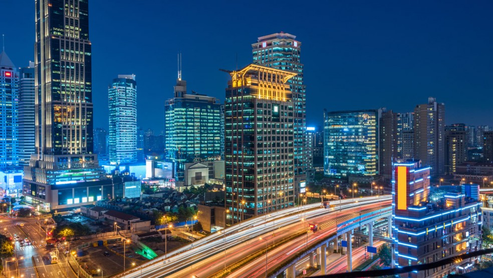 shenzhen at night