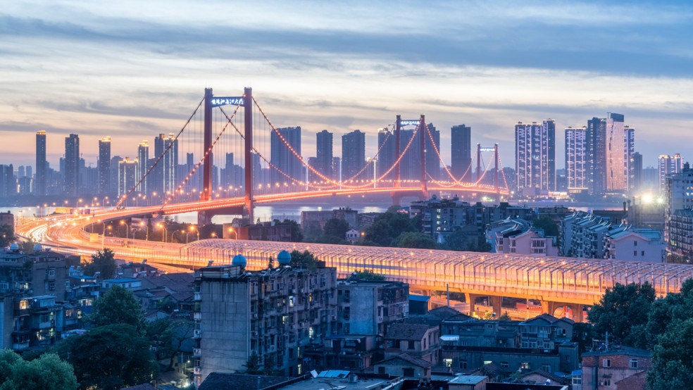 wuhan skyline