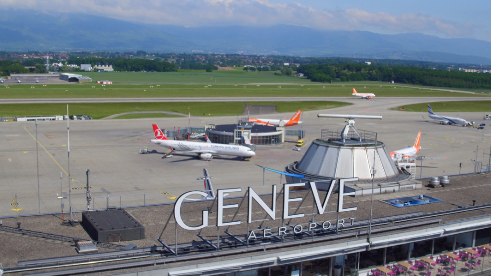Geneva Airport Map