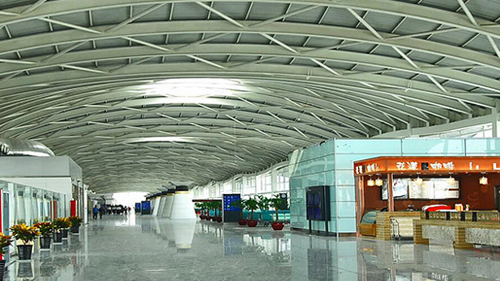 inside hohhot baita international airport