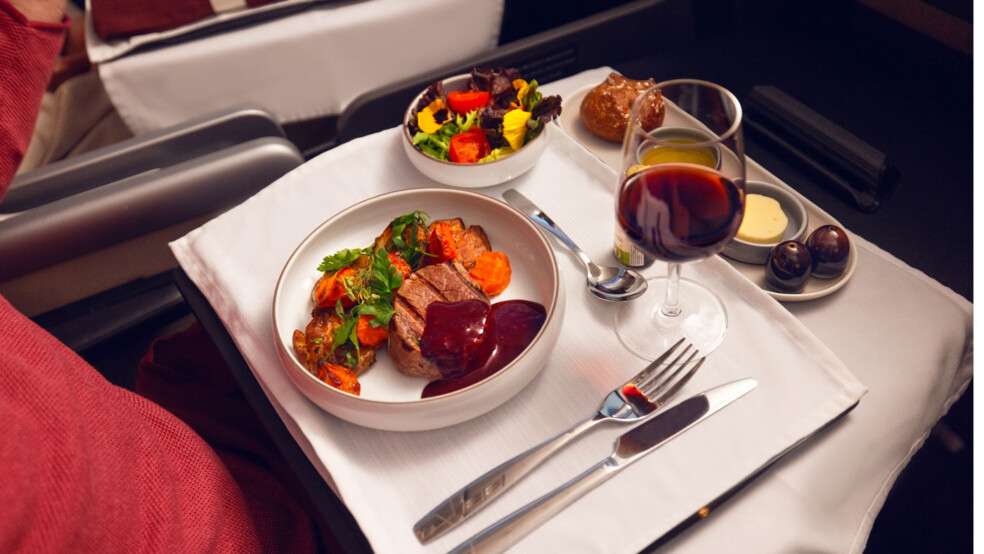 LATAM airlines onboard catering