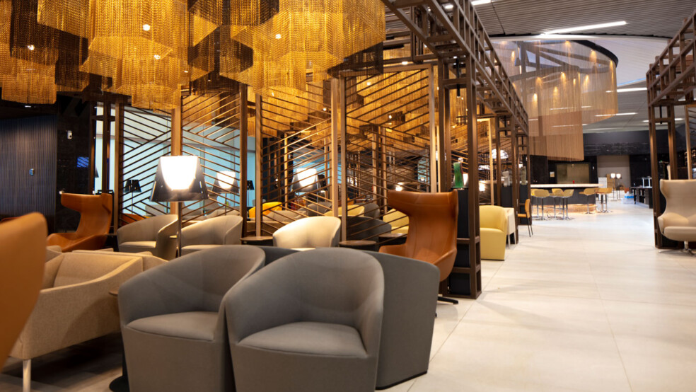 LATAM airlines lounge