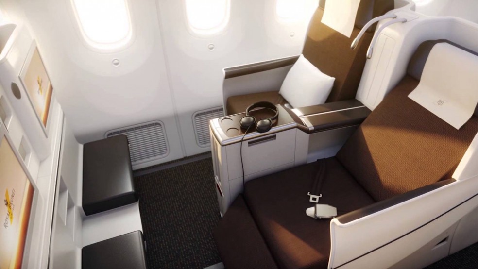royal brunei business class seats
