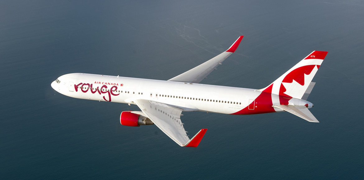Air Canada rouge is certified as a 3Star Leisure Airline Skytrax