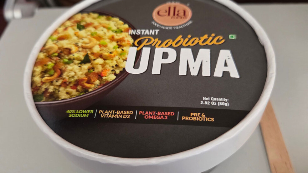 Air India express onboard dining