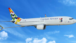 cayman airways aircraft