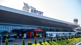 chisinau international airport entrance