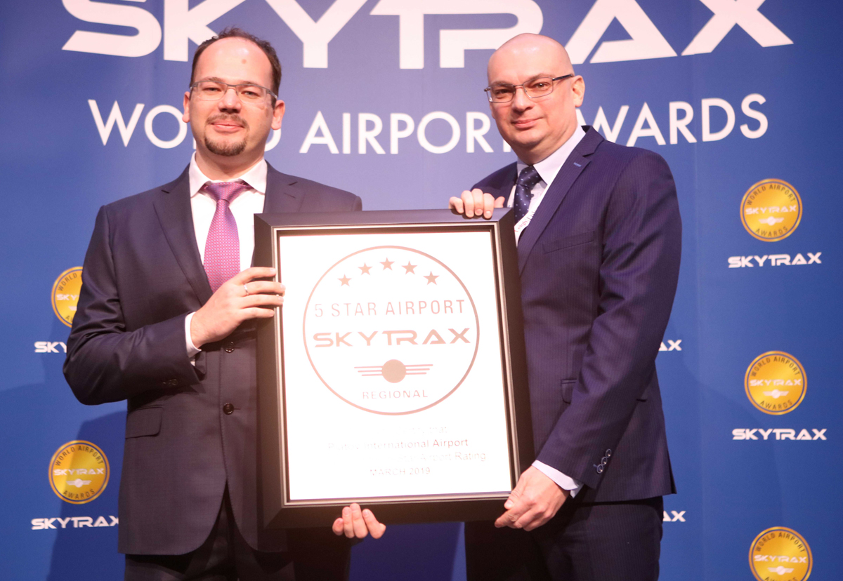 platov airport receive 5-star rating