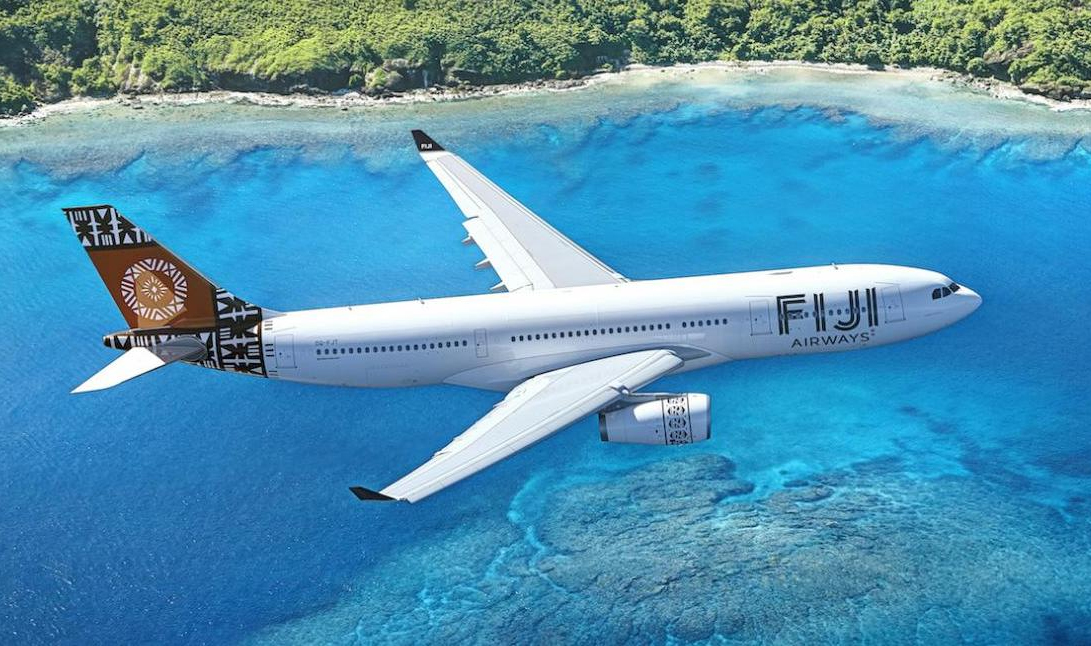 fiji airways plane