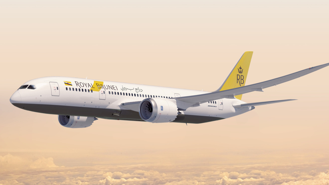 royal brunei airlines boeing 787