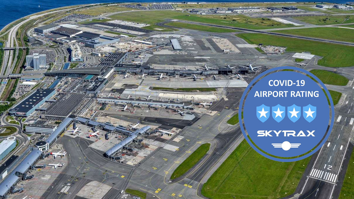 Copenhagen Airport 4Star COVID19 Airport Safety Rating