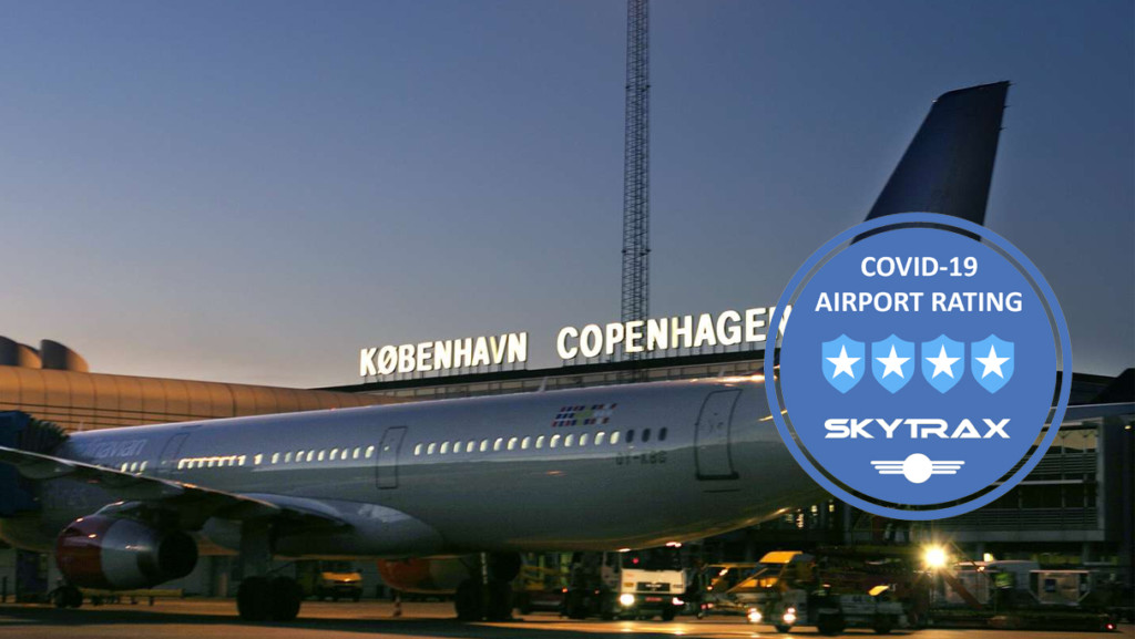 Copenhagen Airport 4Star COVID19 Airport Safety Rating