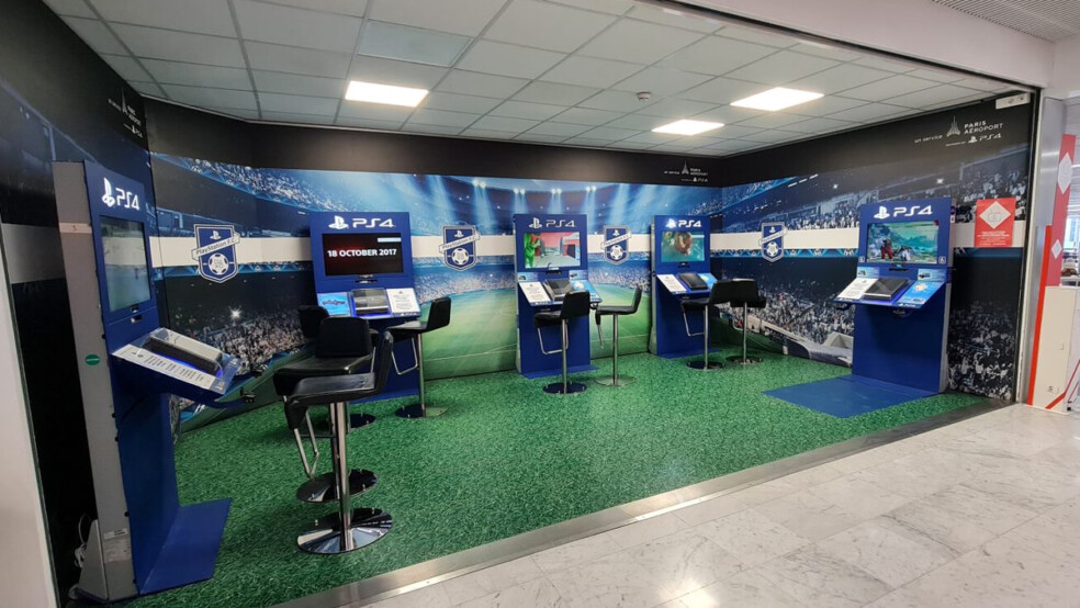 paris orly airport gaming area