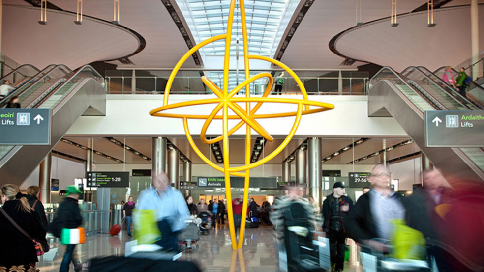 dublin airport sculpture