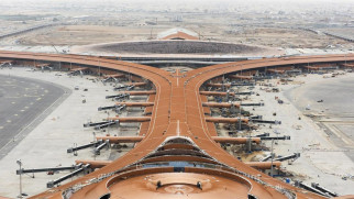 jeddah king abdulaziz international airport aerial view