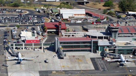 san jose juan santamaria international airport aerial view