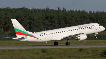 bulgaria air aircraft