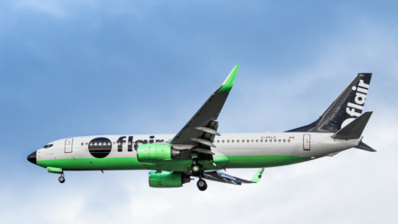 flair airlines aircraft