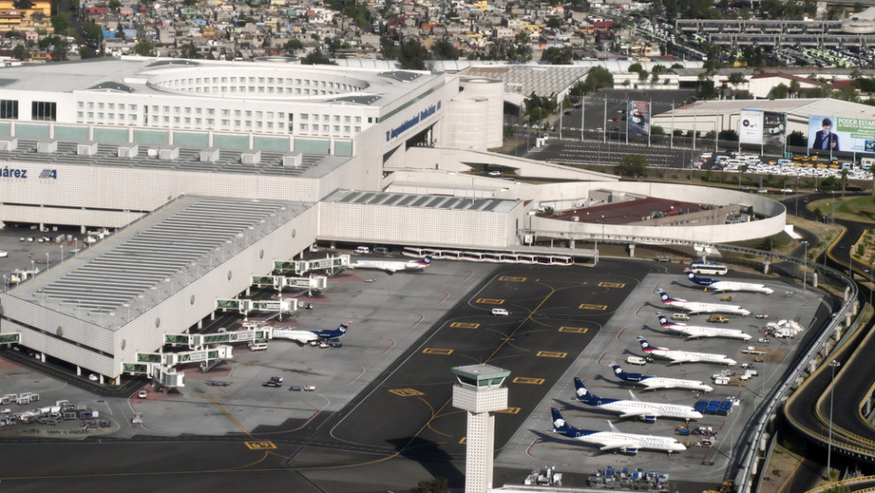 changing planes in mexico city airport