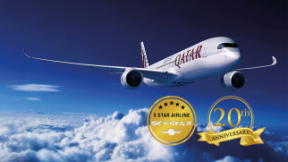qatar airways aircraft skytrax 5-star airline rating