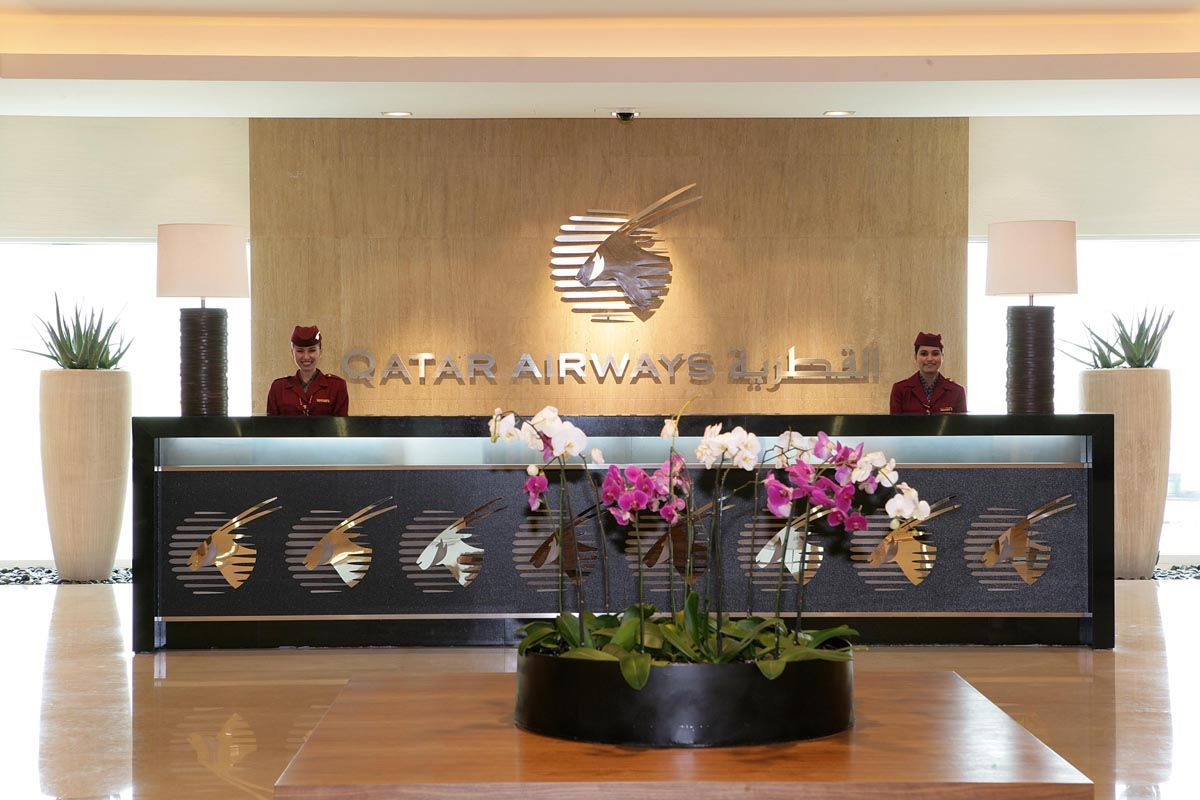 Qatar Airways premium terminal