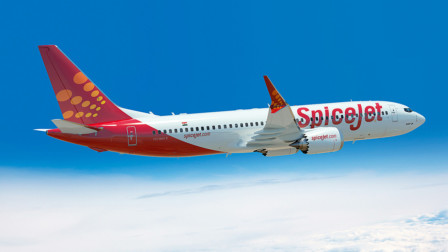 spicejet aircraft