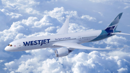westjet airlines aircraft