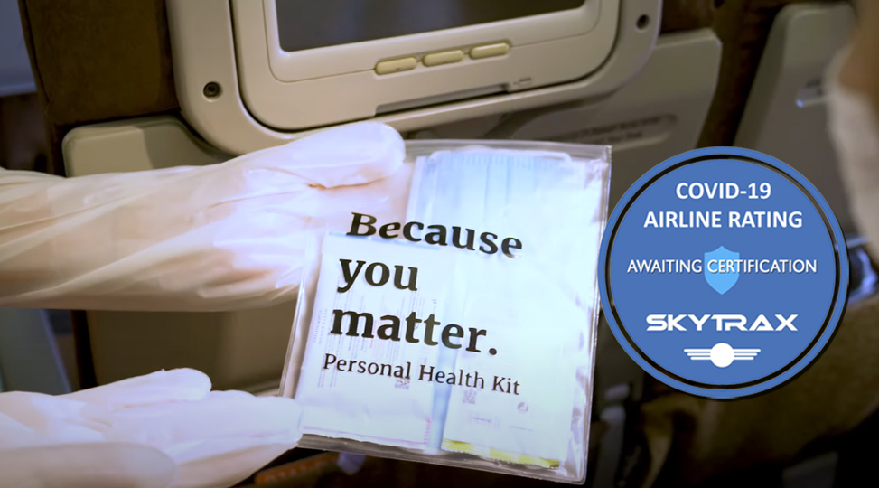 garuda indonesia personal health kit